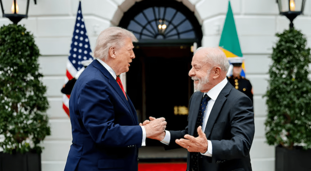 Trump recibió a Lula en la Casa Blanca para intentar destrabar la crisis entre Estados Unidos y&nbsp;Brasil